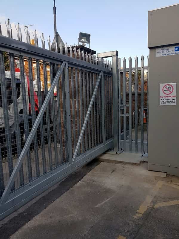 Commercial security fencing